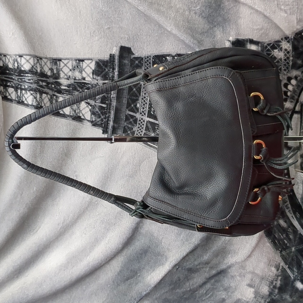 Antonio Melani black leather purse